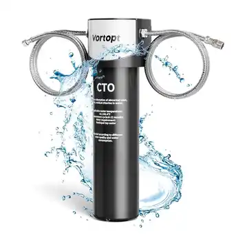 Walmart Vortopt Q5-C2 Under-Sink Water Filter System, 19000 Gallons Capacity, 12 to 24 Months Filter Life offer