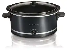 Walmart Hamilton Beach Slow Cooker, 8 Quart, Extra-Large Capacity, Serves 10+, Black offer