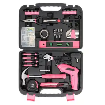 Walmart UBesGoo 149 Piece Household Tool Set, Home Hand Tool Kit, Includes Measure Tape, Plastic Box offer