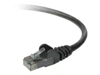 Walmart Belkin A3L980-08-BLK-S 8 ft. Cat 6 Black UTP Patch Cable offer