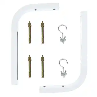 Walmart Arborister Adjustable Wall Mount for Projector Screen (2pcs) offer