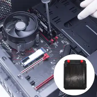 Walmart GOOHOCHY Water Cooling Radiator Computer Cooler Professional CPU Heat Exchanger offer