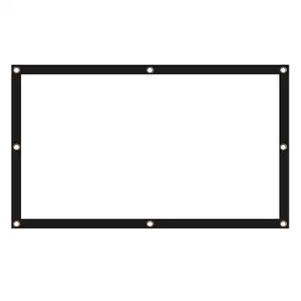 Walmart Projector Screen 150 inch 16:9 Foldable Portable Projection Movies Screen offer
