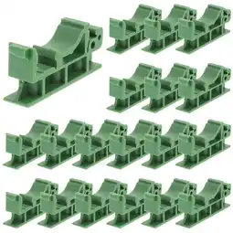 Walmart COCHLOUS 20pcs DIN Rail Carrier Clips PCB Mounting Bracket Holder Control Board Adapter offer