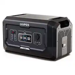 Walmart OUPES B2 Smart Extra Battery for Mega 2 or Mega 3 2048Wh LiFePO4 Expansion Battery with Sola Input offer