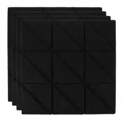 Walmart Raindrops 4 Pcs Acoustic Foam Proof Sound-absorbing Panels offer