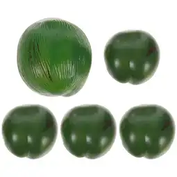 Walmart HOMEMAXS 5 Pcs Small Simulated Coconut Decoration Artificial Coconuts Child offer