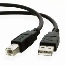 Walmart EpicDealz 25 USB 2.0 Cable with Accessories Included, Black offer