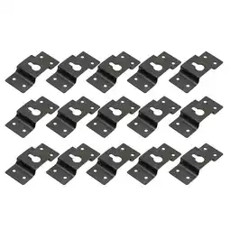 Walmart GOOHOCHY 30 PCS Speaker Hanger Bracket Hanging Connector Audio Black offer