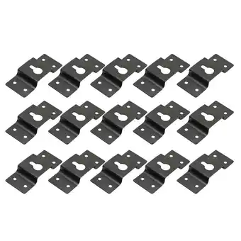 Walmart GOOHOCHY 30 PCS Speaker Hanger Bracket Hanging Connector Audio Black offer