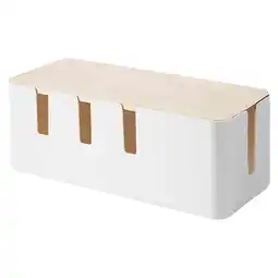 Walmart 1pc Cable Management Box Socket Case Power Plug Arrangement Box Hub Storage Box offer