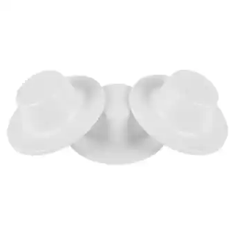 Walmart Raindrops 3pcs Pipe Cover Replacement Cover Plate Hose Bib Mounting Plate Cap offer