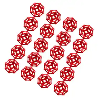 Walmart HOMEMAXS 20 Pcs Replacement Valve Wheel Handle Valve Handle 5.00X5.00X1.00CM Red offer