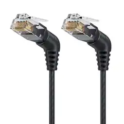 Walmart AOOOWER Cat6A Ethernet Cable 360 Degree Rotatable 10Gbps 500MHz Cat6a Networking Cable offer