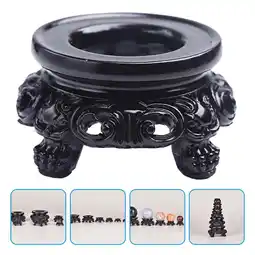 Walmart 1Pc Vintage Style Crystal Balls Display Holder Resin Round Hollow Stand Decor offer