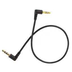 Walmart HOMEMAXS Elbow Audio Cable Headphones Extension Aux Marine Wiring Black offer