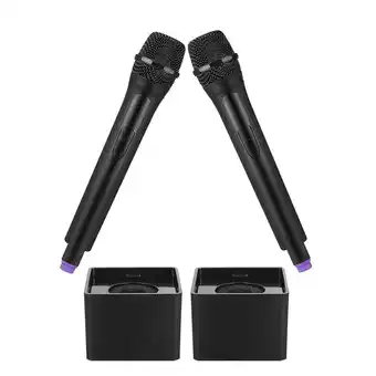 Walmart FRCOLOR 2 Pcs Realistic Fake Microphone for Karaoke Pretend Play Toy Child offer