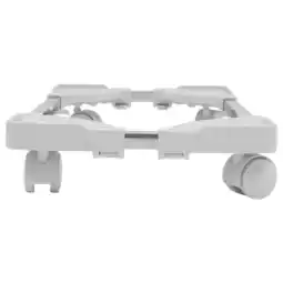 Walmart Desktop Computer Host Bracket Base Pulley Stand Tower White Glives Floor Movable offer
