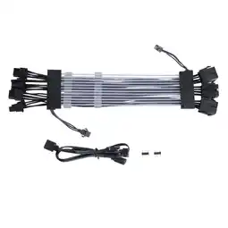 Walmart CIYISON ARGB Power Supply Extension Cable RGB 24Pin GPU 3x8Pin Motherboard Extension offer