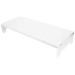 Walmart unbranded Computer Heightened Shelf Stand Monitor for Laptop Office White offer