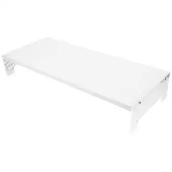 Walmart unbranded Computer Heightened Shelf Stand Monitor for Laptop Office White offer