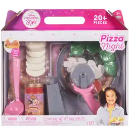 Walmart Disney Princess Majestic Meals Pizza Night Pretend Food Play Meal Kit offer