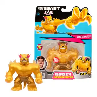 Walmart MrBeast Lab Heroes of Goo Jit Zu Goo Legendary Panther Action Figure, Ages 5+ offer