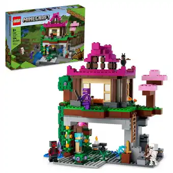 Walmart LEGO Minecraft The Training Grounds House Building Set - Skeleton, Bat & Ninja Minifigures, 21183 offer