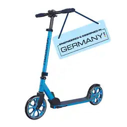 Walmart Hudora Scooter Up 200 (78) Cyan- Lightweight - Age 4+ - up to 220lb offer