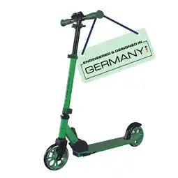 Walmart Hudora Scooter up 145 (57) Junior Green - Lightweight - Age 3+ - up to 132lb offer