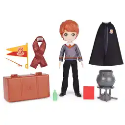 Walmart Wizarding World Harry Potter, 8-inch Ron Weasley Fashion Doll Gift Set (Multicolor) offer