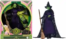 Walmart Universal Pictures Wicked Deluxe Elphaba Fashion Doll & Accessories with Braided Hair & Posability offer