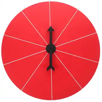 Walmart Red Plastic Prize Wheel for Party offer