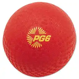 Walmart Champion Sport PG6RD Playground Ball, 6'' Diameter, Red offer