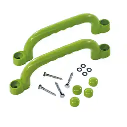Walmart yotijay 2 Accessories for , Safety Handle for , Backyard Playground Equipment, Grab Bars light Green offer