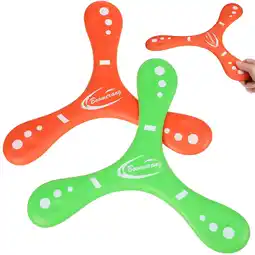 Walmart SENSETH 2 Pcs Boomerangs Returning Triangle Soft Outdoor Games Toys For Kids Adults offer
