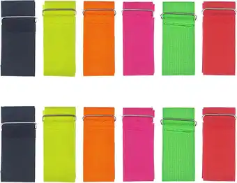 Walmart 6/12/24 Pack 3 Legged Race Bands Colorful Firm Elastic Bands for Kids Adult Outdoor Fun offer
