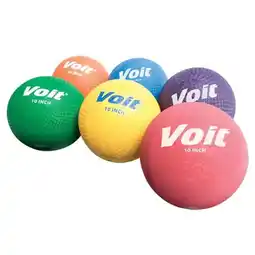 Walmart Voit 10 in. Playground Balls - Prism Pack offer