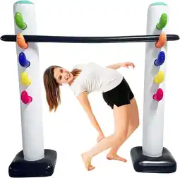 Walmart 4E's Novelty Inflatable Limbo Game, 62 Limbo Stick for Kids & Adult Party Fun offer