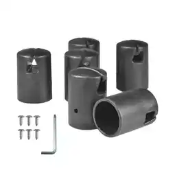 Walmart Compatible with Flat Steel Top Ring System Plastic Pole for Trampoline Enclosure offer