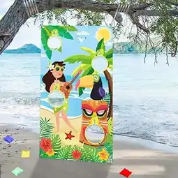 Walmart MALLMALL6 Hawaiian Toss Game, Aloha Party Game, Tropical Luau Decoration offer
