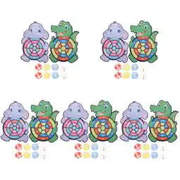 Walmart FRCOLOR 10 Sets Children Sticky Ball Throwing Board Game Indoor Interactive Sticky Balls offer