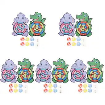 Walmart FRCOLOR 10 Sets Children Sticky Ball Throwing Board Game Indoor Interactive Sticky Balls offer