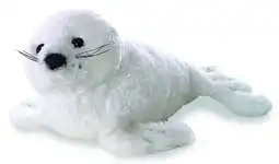 Walmart Aurora - Small White Mini Flopsie - 8 Harp Seal - Adorable Stuffed Animal offer