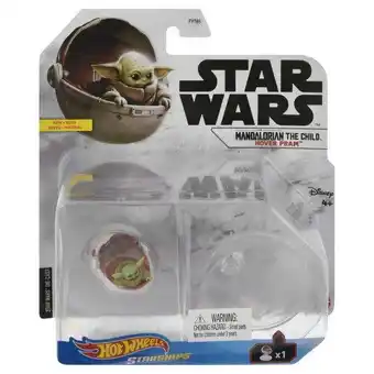 Walmart Hot Wheels Starships Mandalorian The Child Hover Pram Diecast Vehicle offer
