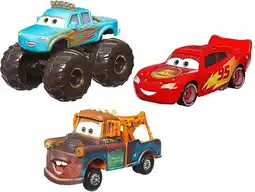 Walmart Disney Cars Mini Racers 3-Pack of Small Die-Cast Toy Cars & Trucks offer