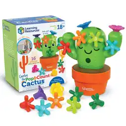 Walmart Learning Resources Carlos the Pop & Count Cactus - Toddler Learning , Age 18 Months offer