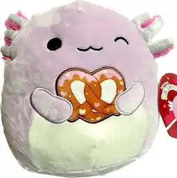 Walmart Squishmallows 8-Inch Plush 2023 Valentine's Day Squad Stuffed Animal (Monica Axoltl) offer