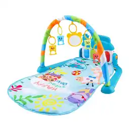 Walmart Nilvkv Play Mat Piano Time Activity Mat with Music Play Mat for with 5 Linkable Toys offer