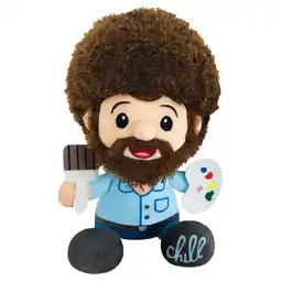 Walmart Fiesta Toys Bob Ross 10 inch Plush Toy, Brown C20043 offer